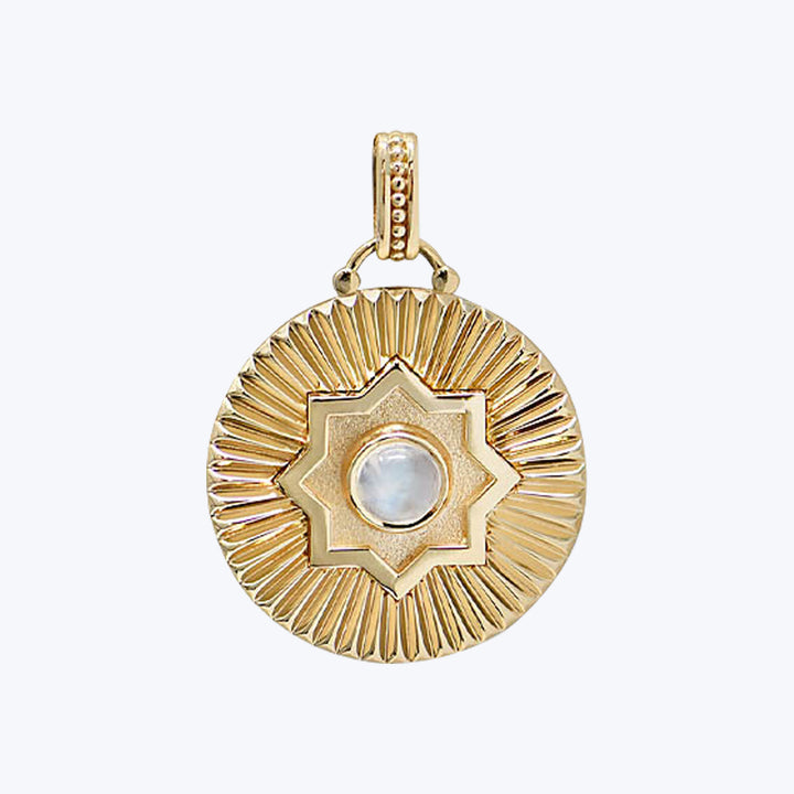 Marakesh Rainbow Moonstone Necklace