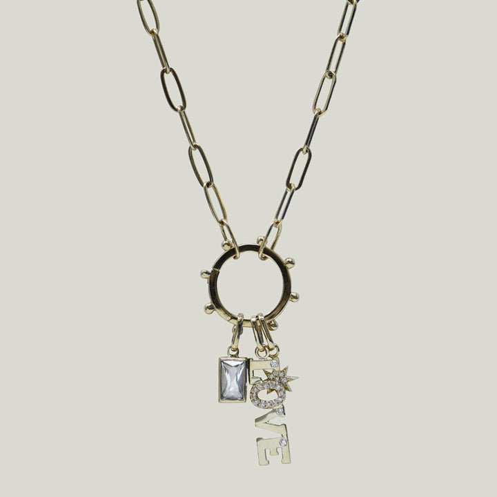 Marine Story Charm Mix Necklace