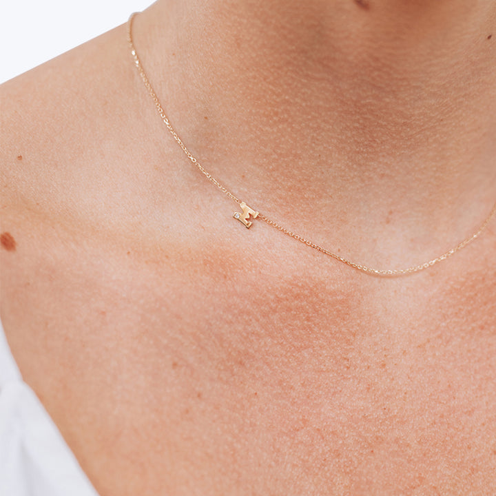 Love Letter Diamond Necklace M