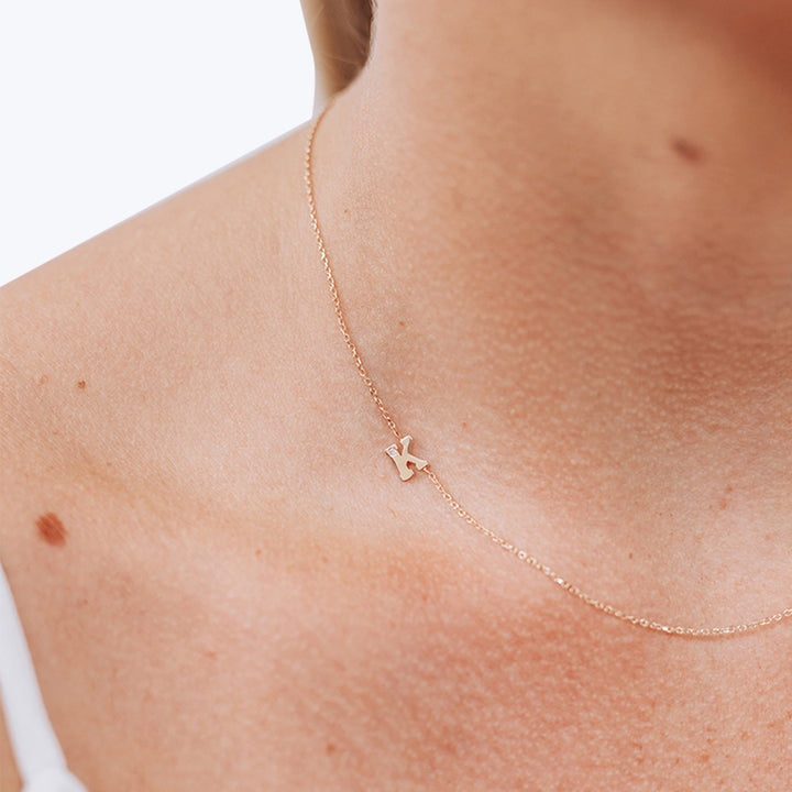 Love Letter Diamond Necklace K