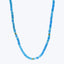 Boheme Smooth Paraiba Opal Rondelle Beaded Necklace