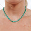 Boheme Saucer Spacer Green Opal Beaded Necklace