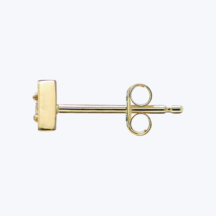 Cleo Triangle Earrings Diamond