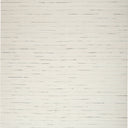 Ivory Solid Modern Flatweave Kilim Rug 5'3" x 7'3"