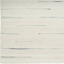 Ivory Solid Modern Flatweave Kilim Rug 5'3" x 7'3"