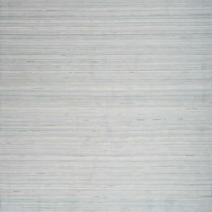 Light Blue Solid Flatweave Kilim Rug 5'3" x 7'3"