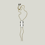 USB cable with clear pendrive casing, gold accents, circuitry visible.