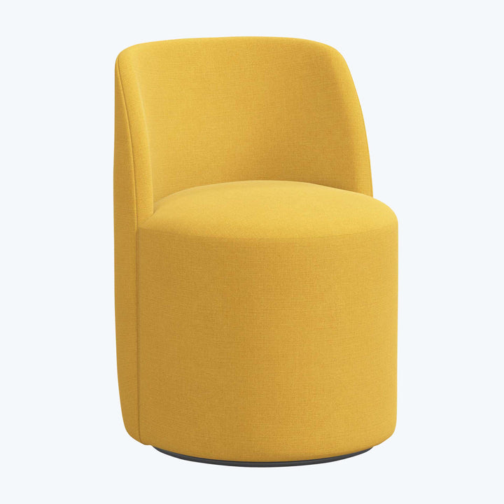 Jessa Swivel Dining Chair French Yellow