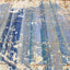 Blue Transitional Abstract Wool Rug - 9' x 10'5" Default Title