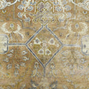 Gold Transitional Wool Silk Blend Rug - 7'10" x 9'11" Default Title