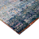 Multicolored Transitional Silk Rug - 6' x 9'5" Default Title