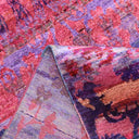 Pink and Purple Transitional Silk Runner - 3' x 21'9" Default Title