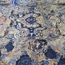 Blue Transitional Silk Wool Blend Rug - 7'9" x 10'1" Default Title