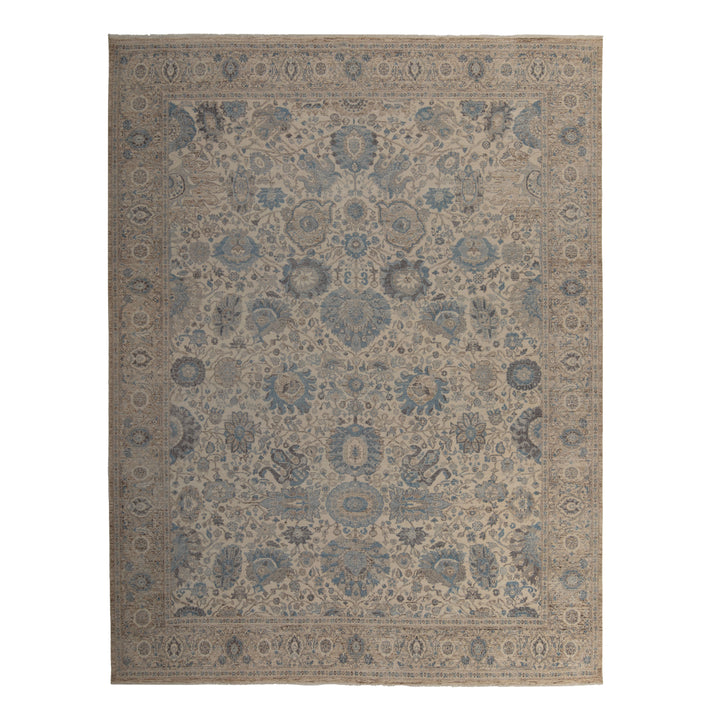Transitional Wool Rug - 9' x 12' Default Title