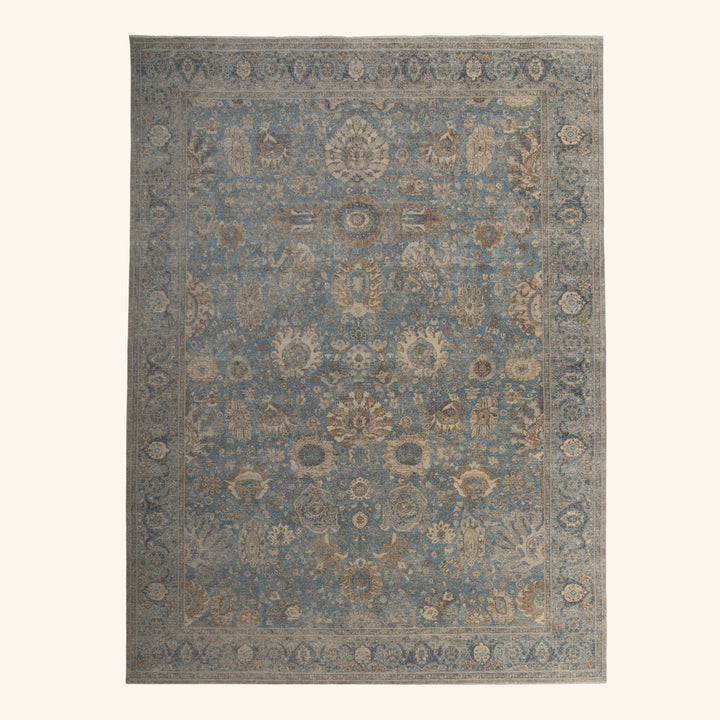 Transitional Wool Rug - 9' x 12' Default Title