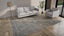 Blue Sabideh Distressed Traditional Wool Rug - 9' x 12'