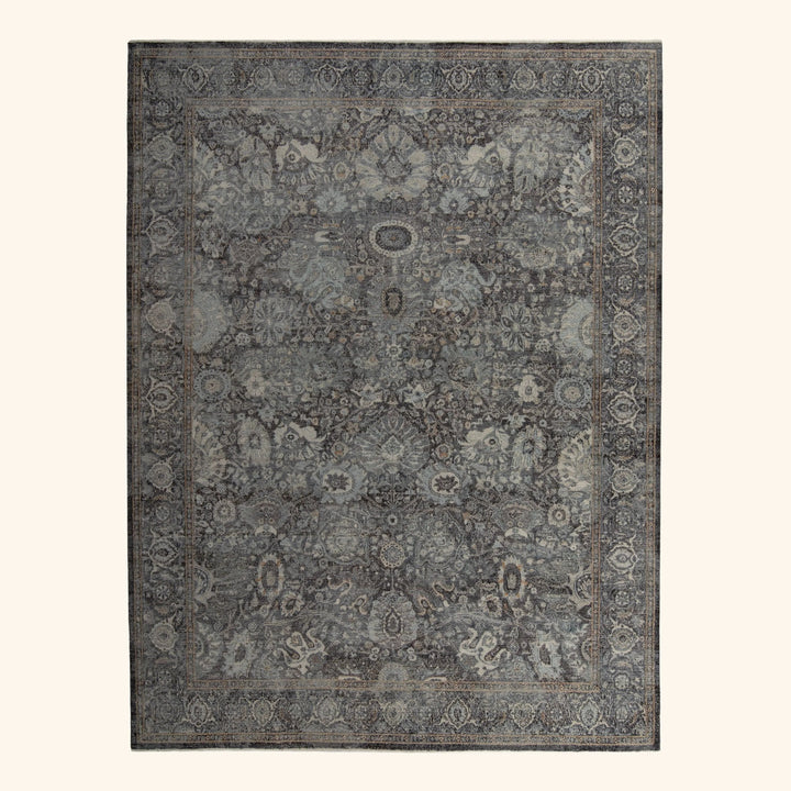 Transitional Wool Rug - 9' x 12' Default Title