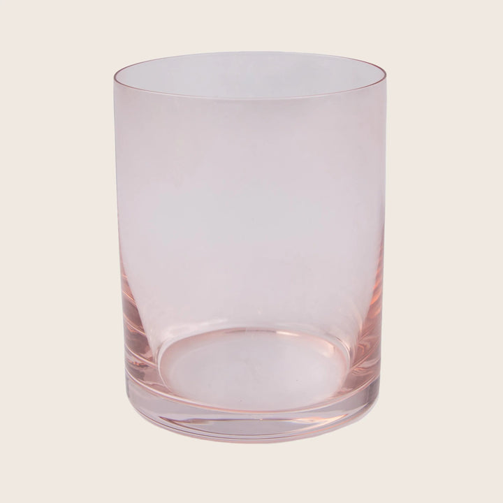 Seasons Old Fashioned Glass Autumn Ombre Pink/Orange