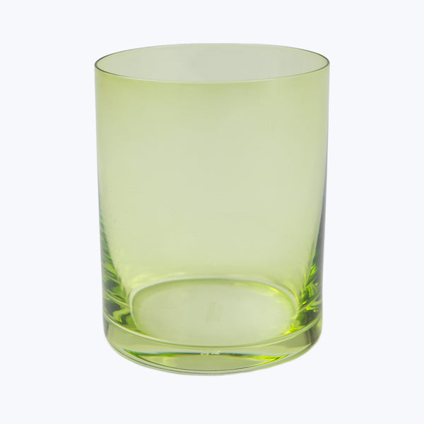 Seasons Old Fashioned Glass Spring Solid Green