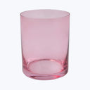 Seasons Old Fashioned Glass Summer Solid Raspberry
