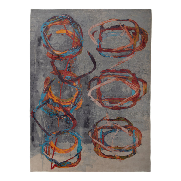 Contemporary Wool & Silk - 9' x 12'