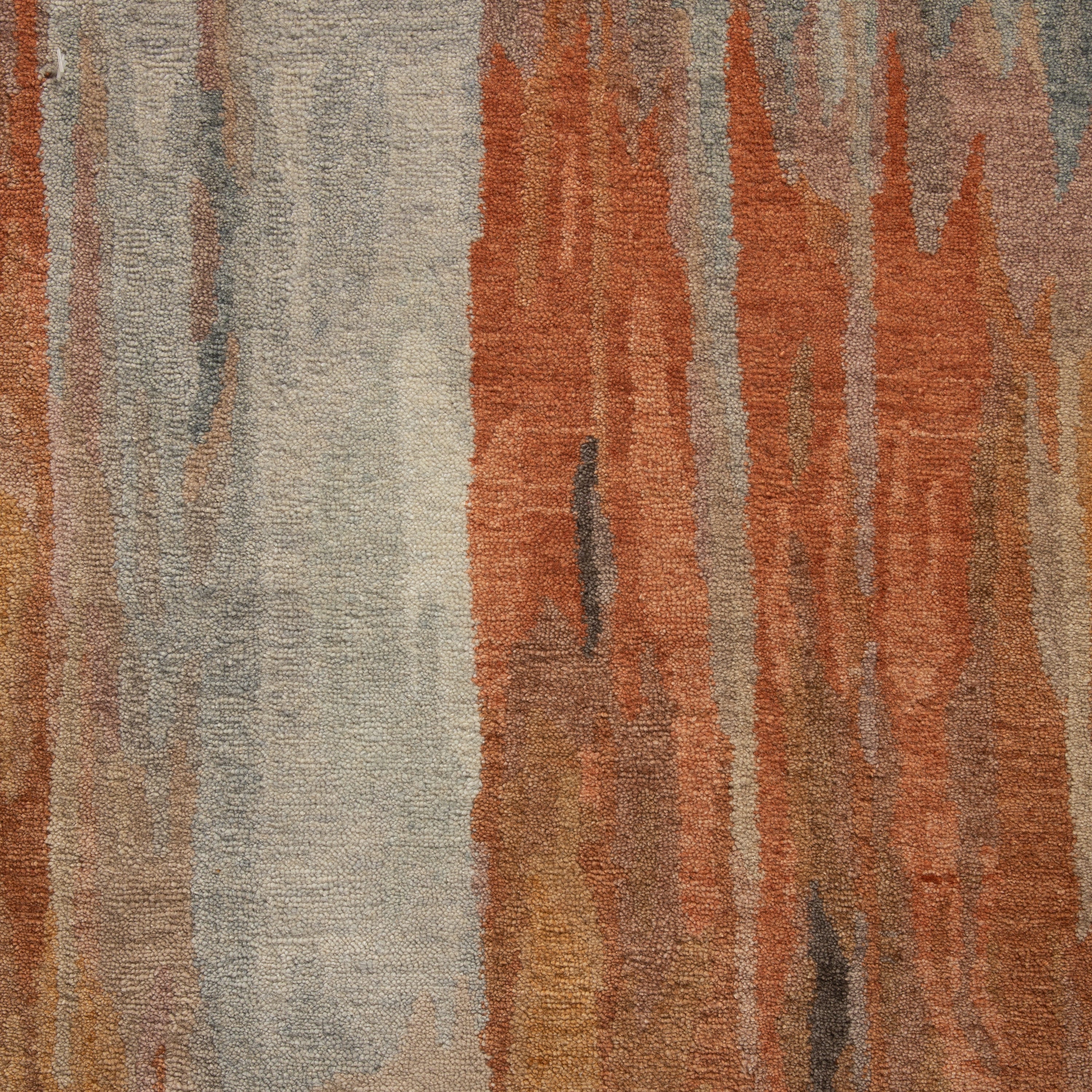 Wicked - Fire Hand Knotted Wool Silk Blend – abc carpet & home