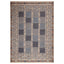 Blue Geometric Swedish Style Wool Kilim Rug - 10'2" x 14'