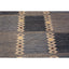 Blue Geometric Swedish Style Wool Kilim Rug - 10'2" x 14'