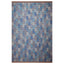 Blue Geometric Swedish Style Wool Kilim Rug - 11'8" x 17'10"