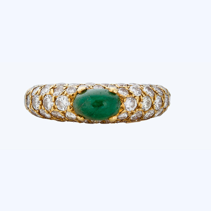 Cartier 0.81 ct Emerald Ring