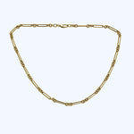Italian 18K YG 1+3 Chain
