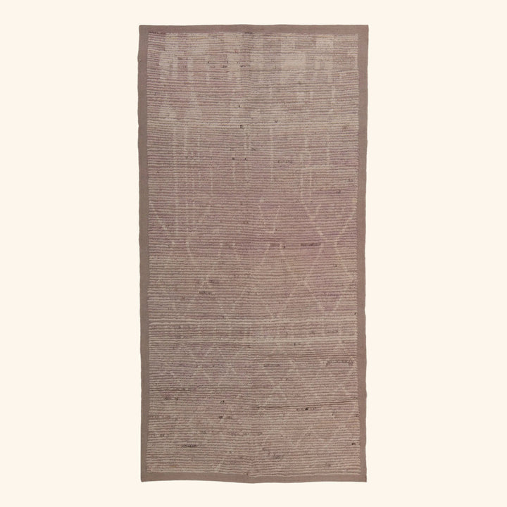 Zameen Patterned Transitional Wool Rug - 4' x 8'6"