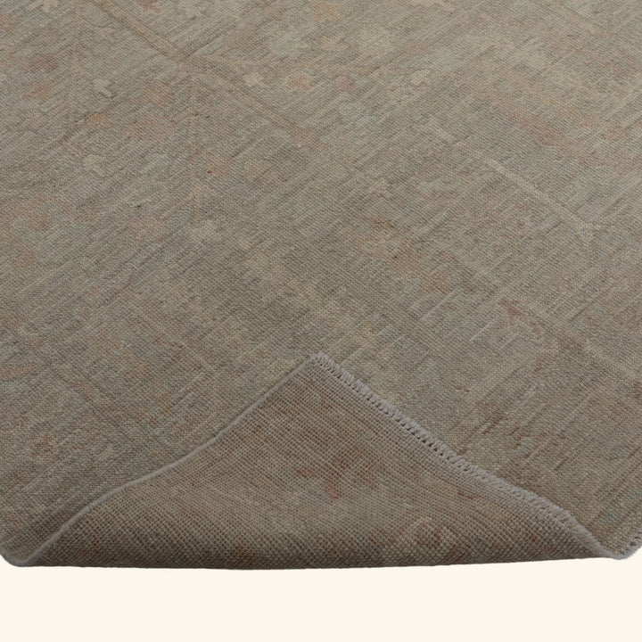 Zameen Patterned Transitional Wool Rug - 4' x 6'