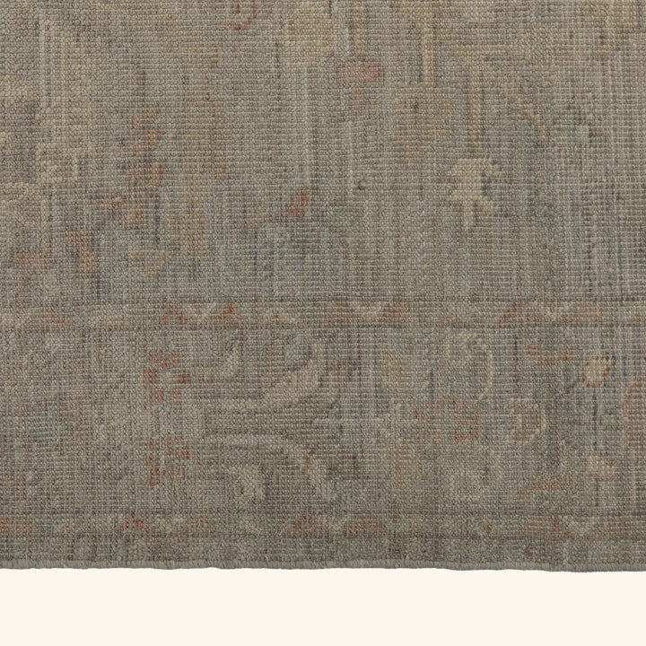 Zameen Patterned Transitional Wool Rug - 4' x 6'