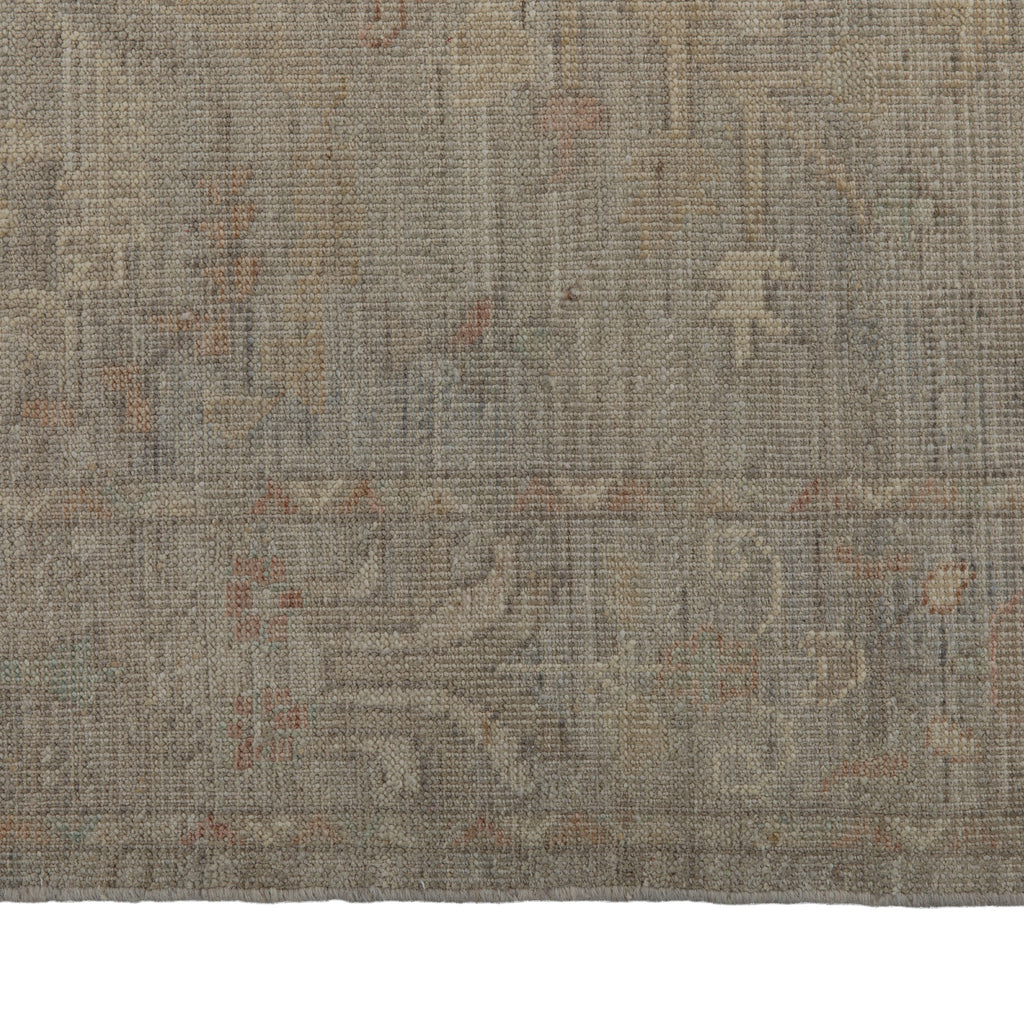 Zameen Patterned Transitional Wool Rug - 4' x 6'