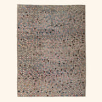Zameen Patterned Transitional Wool Rug - 10'5" x 13'10"