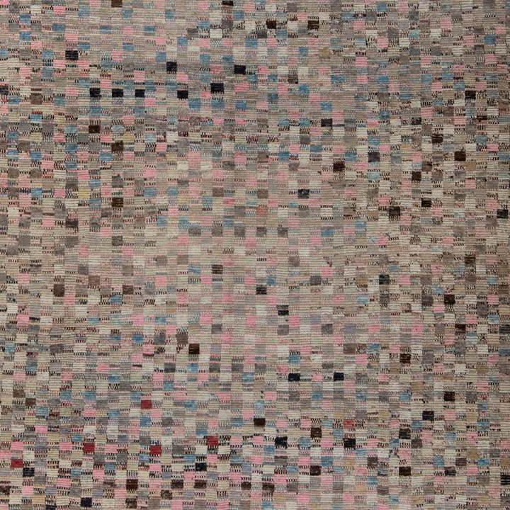 Zameen Patterned Transitional Wool Rug - 10'5" x 13'10"