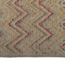 Zameen Patterned Transitional Wool Runner - 2'9" x 9'10"