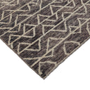 Zameen Patterned Transitional Wool Rug - 3'1" x 10'3"