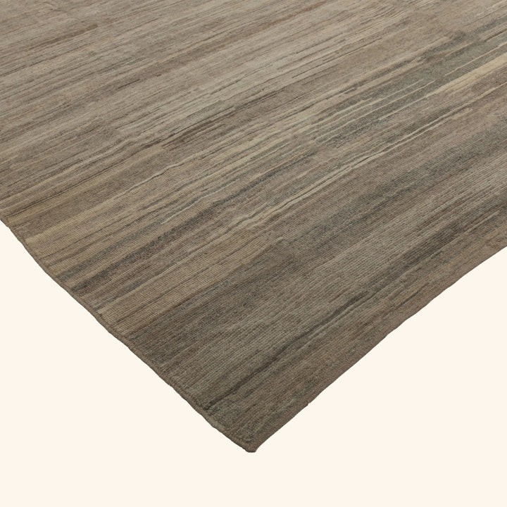 Zameen Patterned Transitional Wool Rug - 13'5" x 17'10"