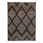Zameen Patterned Transitional Wool Rug - 6'4" x 8'7"