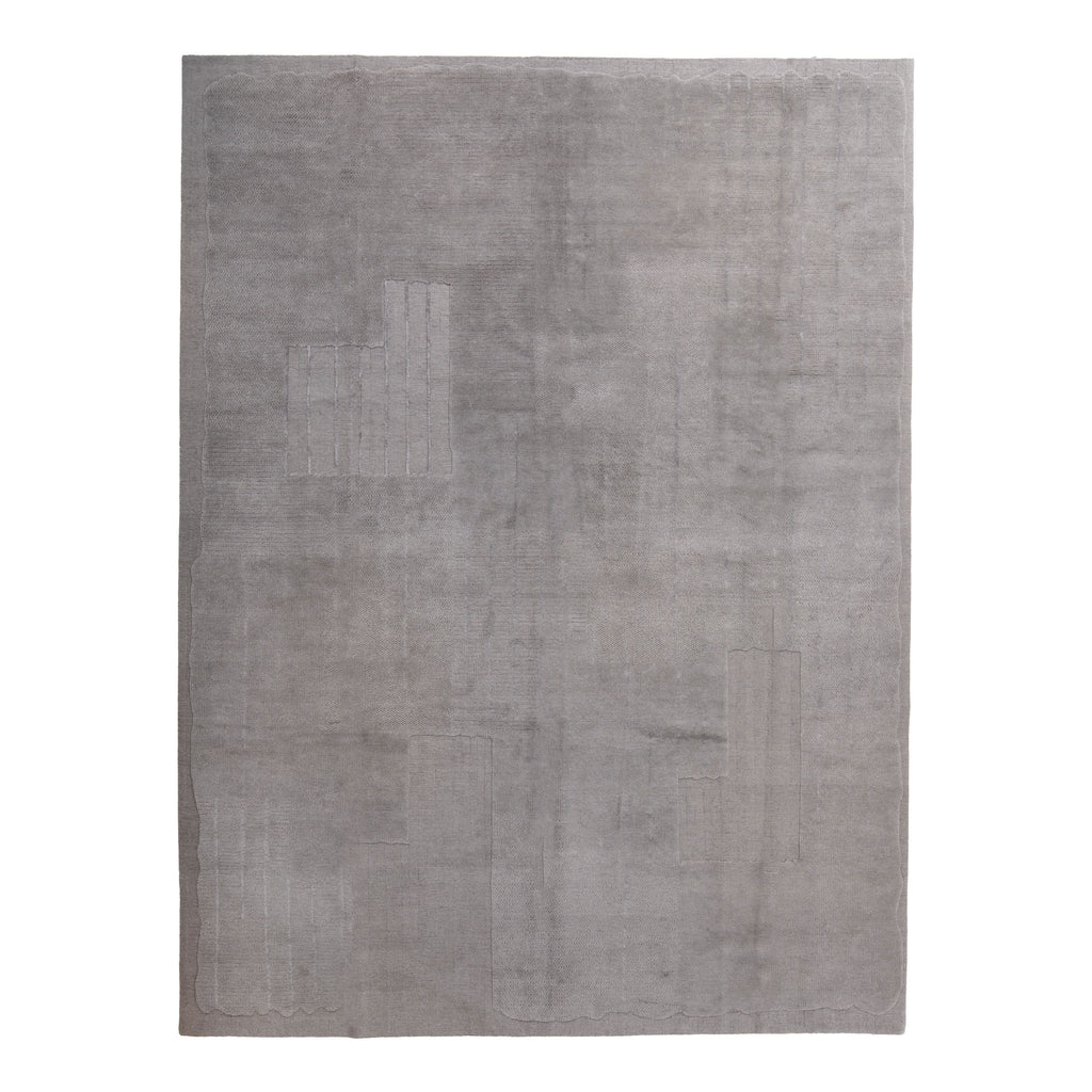 Stelle Contemporary Tibetan Wool Rug - 9' x 12'