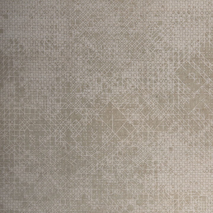 Contemporary Ghazni Wool /Silk Rug - 9' x 12'1"