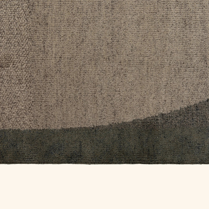 Contemporary Tib Wool Rug - 9'3" x 12'1"
