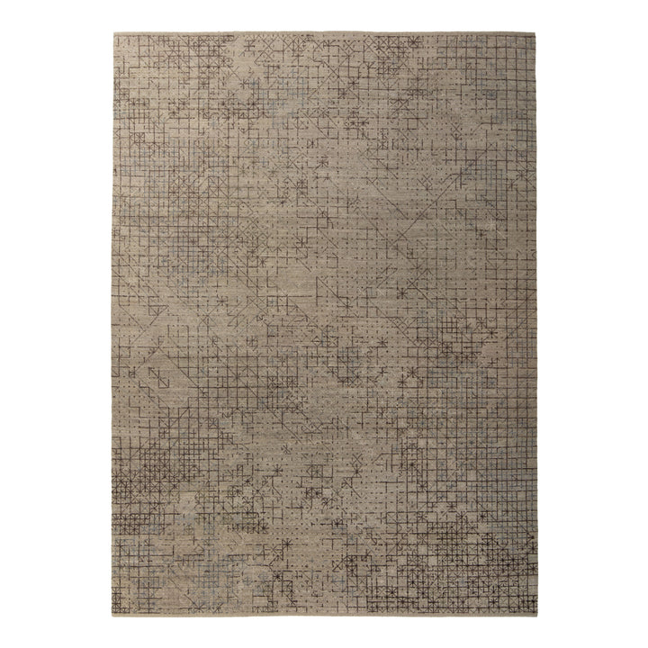Contemporary Ghanzi Wool Rug - 8'11" x 12'3"