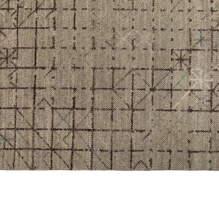 Contemporary Ghanzi Wool Rug - 8'11" x 12'3"