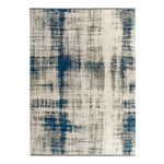 Blue & Green Stelle Distressed Contemporary Wool Rug - 9' x 12'5"