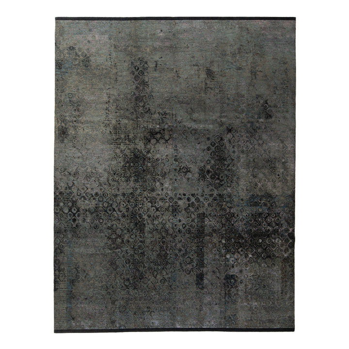 Contemporary Tib Wool Rug - 9'1" x 11'10"