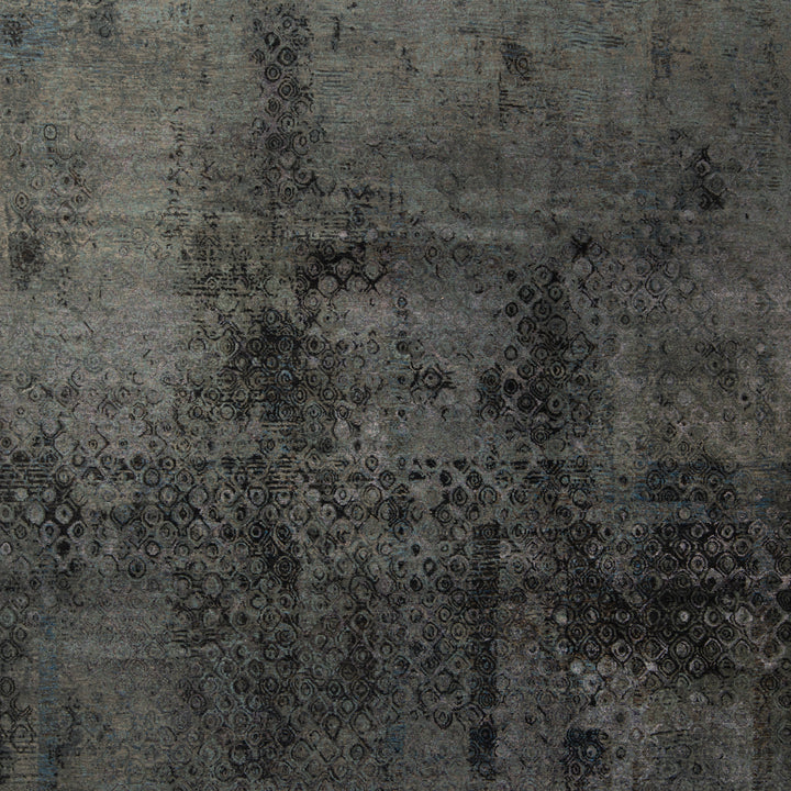 Contemporary Tib Wool Rug - 9'1" x 11'10"