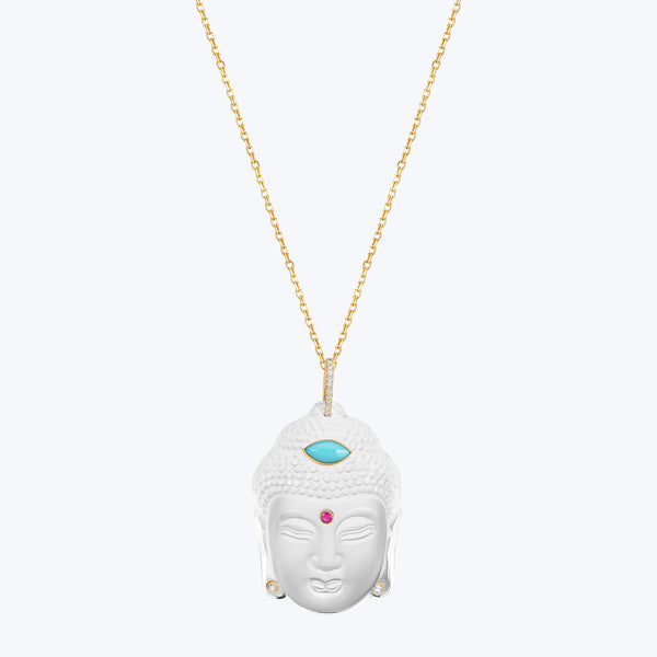 Crystal Buddha Charm Default Title